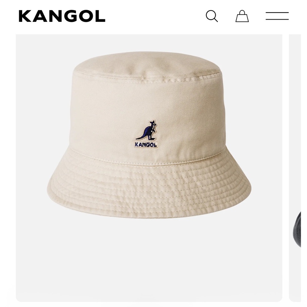 Kangol Light Tan Bucket Hat